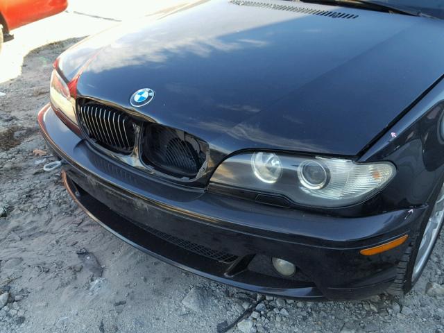 WBABD534X4PL13169 - 2004 BMW 330 CI BLACK photo 9