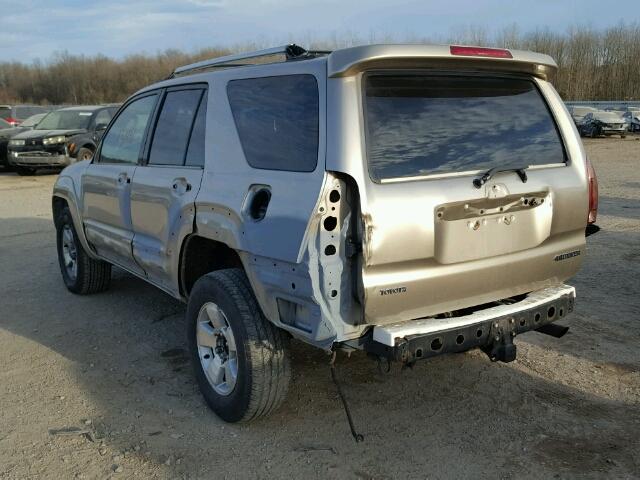 JTEBT17R130018890 - 2003 TOYOTA 4RUNNER LI TAN photo 3