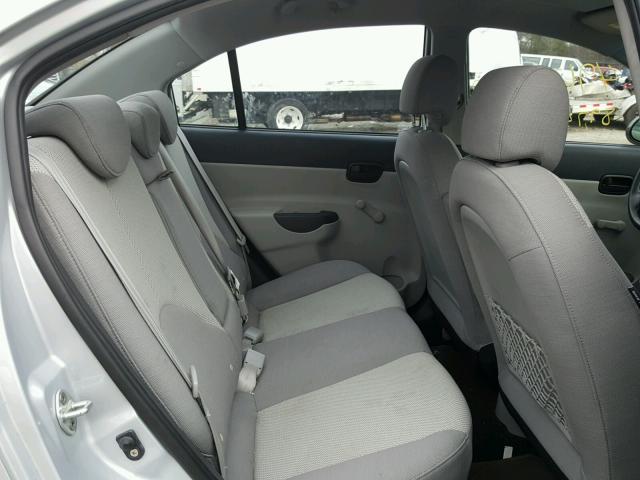 KMHCN46C09U289096 - 2009 HYUNDAI ACCENT GLS SILVER photo 6