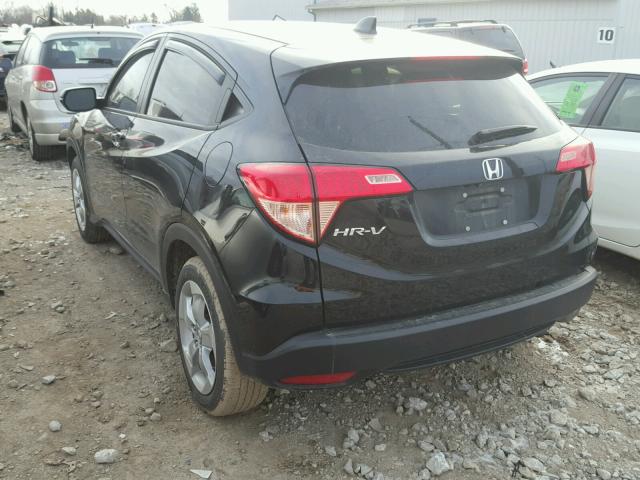 3CZRU5G54GM743711 - 2016 HONDA HR-V EX BLACK photo 3