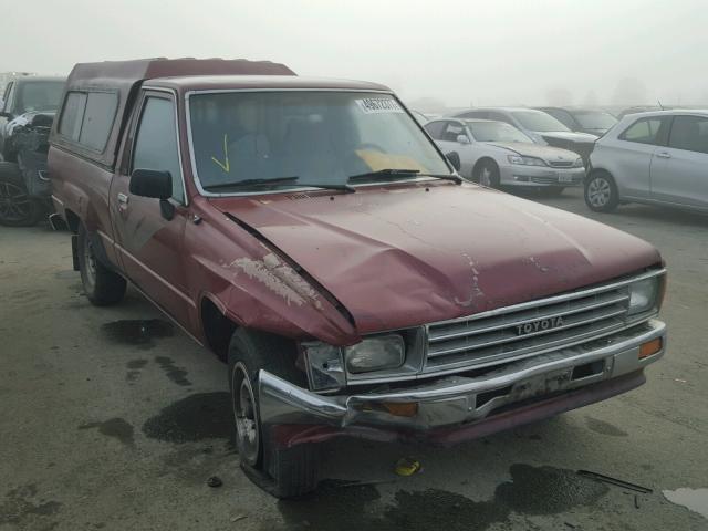 JT4RN50R8J5148227 - 1988 TOYOTA PICKUP 1/2 BURGUNDY photo 1