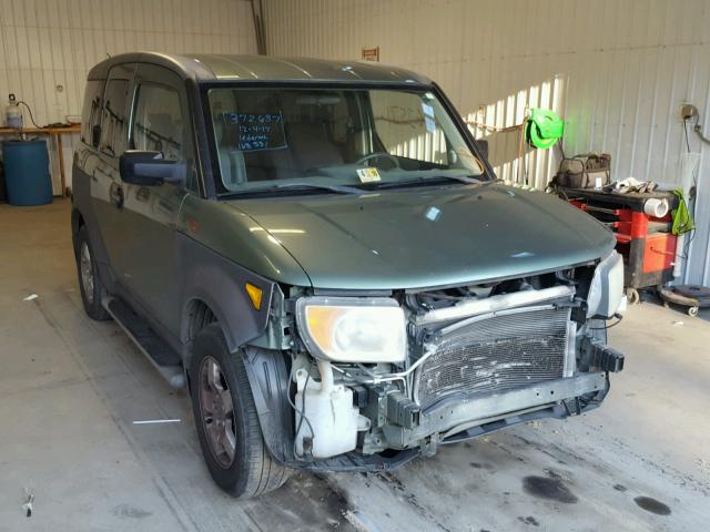 5J6YH28593L052800 - 2003 HONDA ELEMENT EX GREEN photo 1