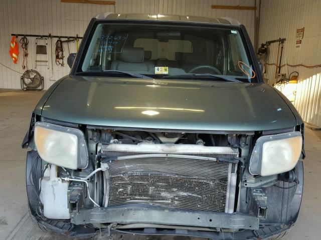 5J6YH28593L052800 - 2003 HONDA ELEMENT EX GREEN photo 9