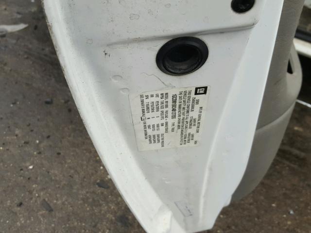 1GCDM19X34B127055 - 2004 CHEVROLET ASTRO WHITE photo 10