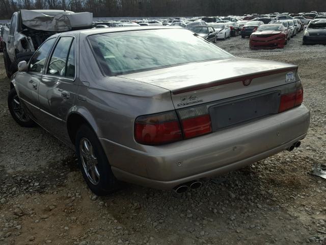 1G6KS54Y61U232311 - 2001 CADILLAC SEVILLE SL GOLD photo 3