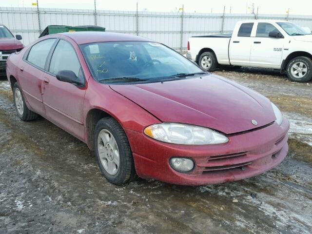 2C3HH46R04H655323 - 2004 CHRYSLER INTREPID S RED photo 1