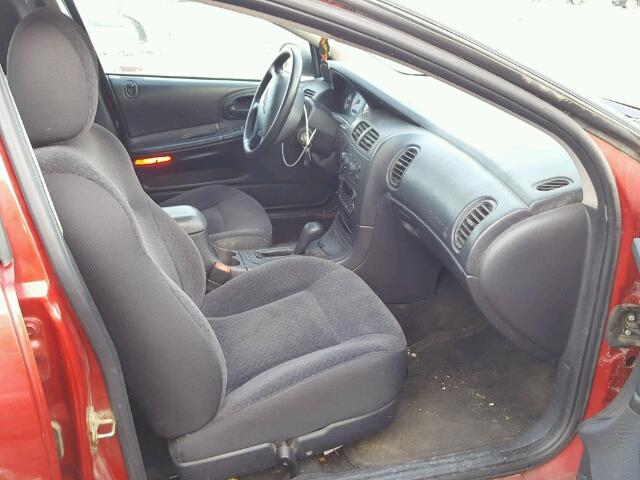 2C3HH46R04H655323 - 2004 CHRYSLER INTREPID S 红色 照片 5