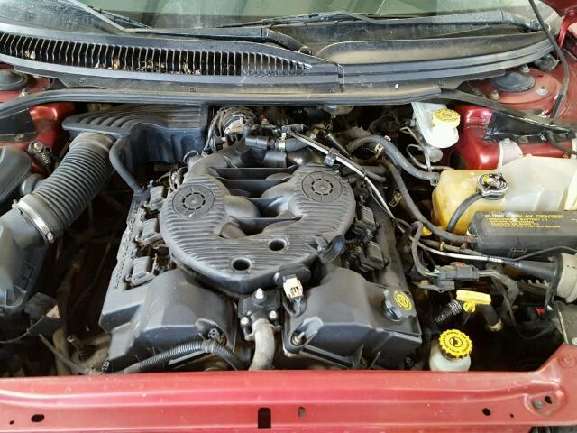 2C3HH46R04H655323 - 2004 CHRYSLER INTREPID S 红色 照片 7