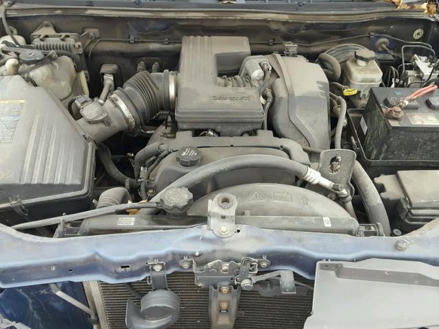 1GCDT136968198649 - 2006 CHEVROLET COLORADO BLUE photo 7