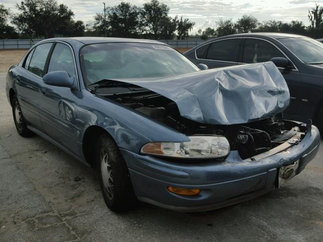 1G4HR54K72U230840 - 2002 BUICK LESABRE LI BLUE photo 1