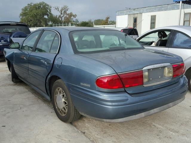 1G4HR54K72U230840 - 2002 BUICK LESABRE LI BLUE photo 3