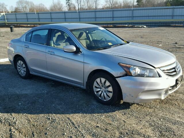 1HGCP2F33BA008968 - 2011 HONDA ACCORD LX SILVER photo 1