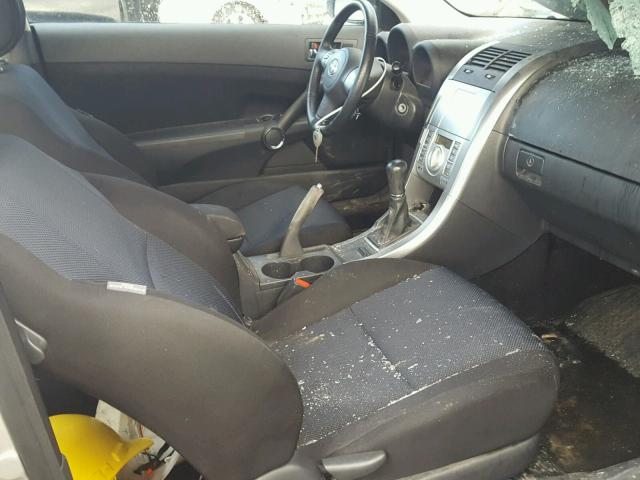 JTKDE167760114303 - 2006 TOYOTA SCION TC 银色 照片 5