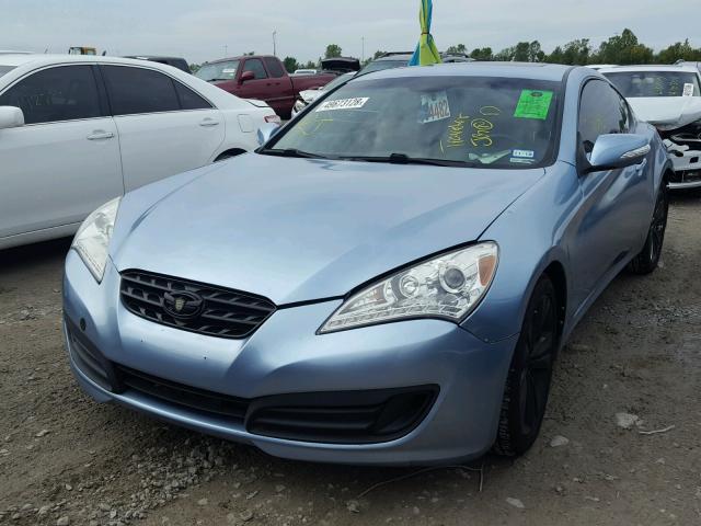 KMHHU6KH8CU071064 - 2012 HYUNDAI GENESIS CO BLUE photo 2