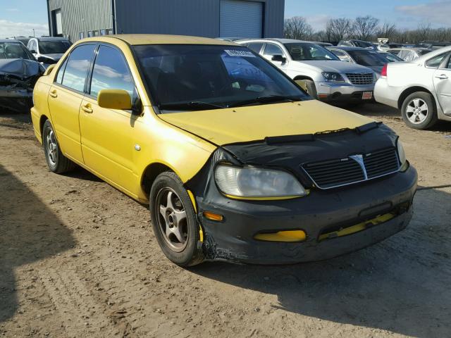 JA3AJ86E92U038386 - 2002 MITSUBISHI LANCER OZ YELLOW photo 1