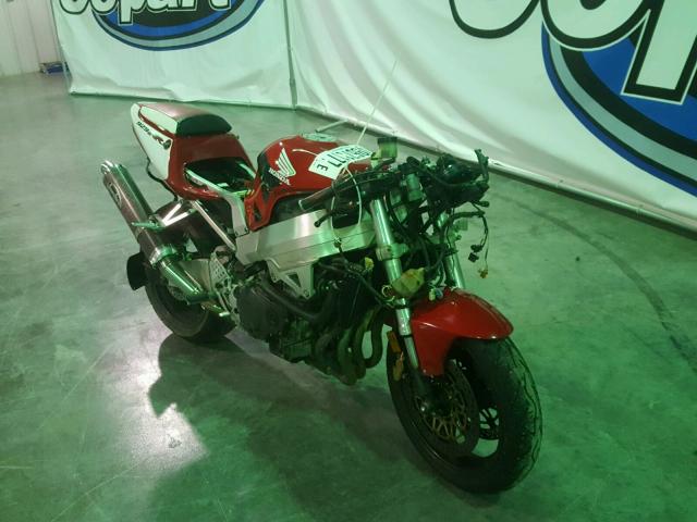 JH2SC44091M101198 - 2001 HONDA CBR900 RR RED photo 1