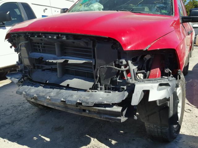 1C6RR6KG0FS535733 - 2015 RAM 1500 ST RED photo 9