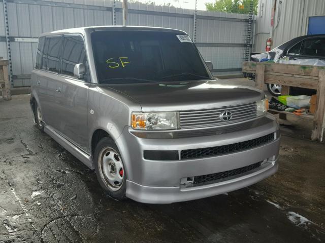 JTLKT334054000777 - 2005 TOYOTA SCION XB GRAY photo 1