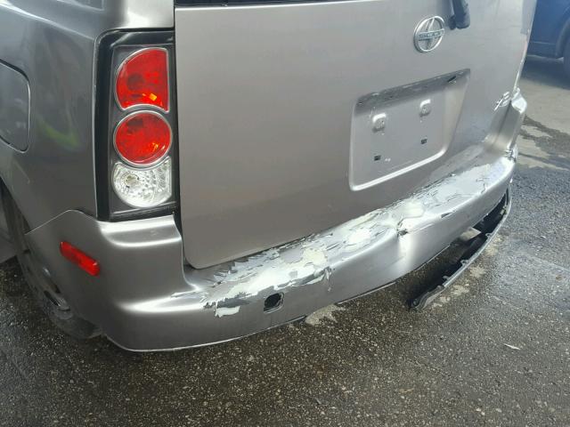 JTLKT334054000777 - 2005 TOYOTA SCION XB 灰色 照片 9