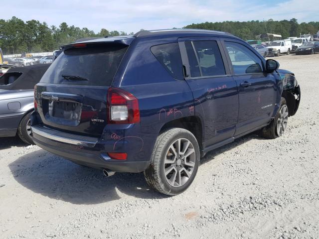 1C4NJCCB8FD170691 - 2015 JEEP COMPASS LI BLUE photo 4