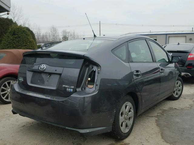 JTDKB20U993509680 - 2009 TOYOTA PRIUS GRAY photo 4