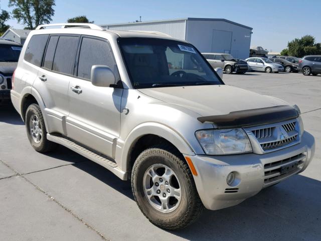 JA4NW61S23J038457 - 2003 MITSUBISHI MONTERO 20 BEIGE photo 1