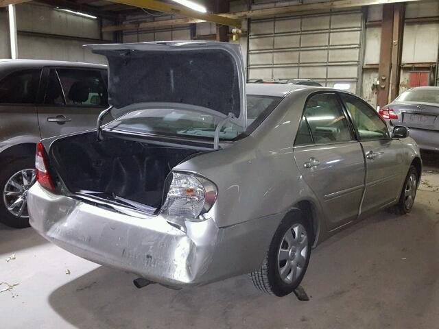 4T1BE32KX4U928922 - 2004 TOYOTA CAMRY LE SILVER photo 4