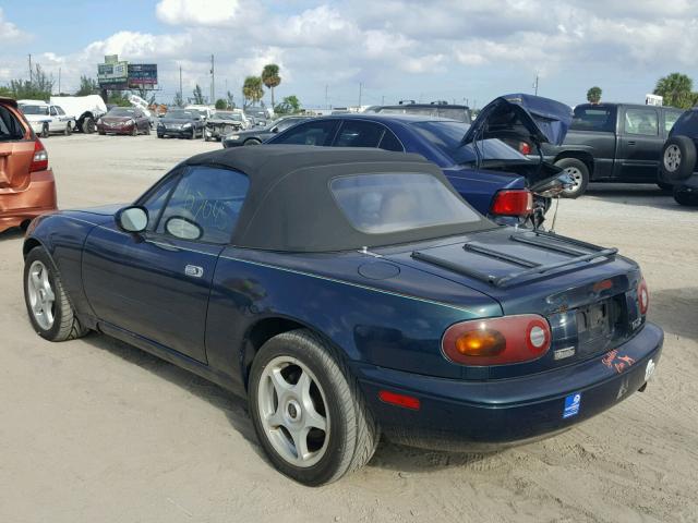 JM1NA3532S0611741 - 1995 MAZDA MX-5 MIATA BLUE photo 3