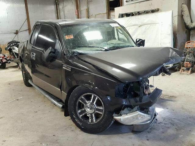 1FTPX14585FB09672 - 2005 FORD F150 BROWN photo 1