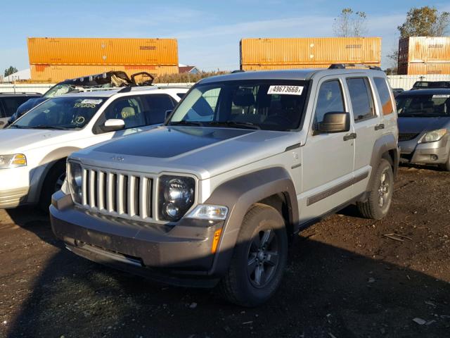 1J4PN3GK9AW151033 - 2010 JEEP LIBERTY RE SILVER photo 2