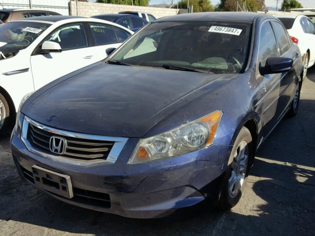 JHMCP264X9C008213 - 2009 HONDA ACCORD LXP BLUE photo 2