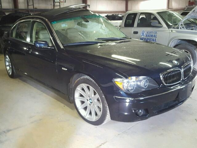 WBAHN83568DT82658 - 2008 BMW 750 LI BLUE photo 1