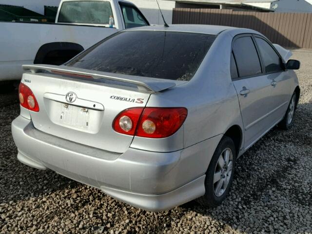 1NXBR32E96Z650645 - 2006 TOYOTA COROLLA CE BEIGE photo 4