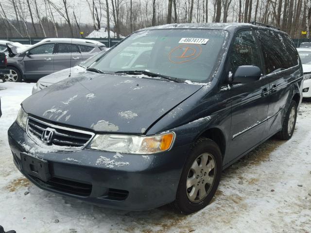 5FNRL18674B129728 - 2004 HONDA ODYSSEY EX GRAY photo 2