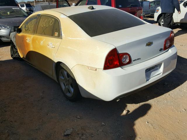 1G1ZA5EU2CF211403 - 2012 CHEVROLET MALIBU LS WHITE photo 3