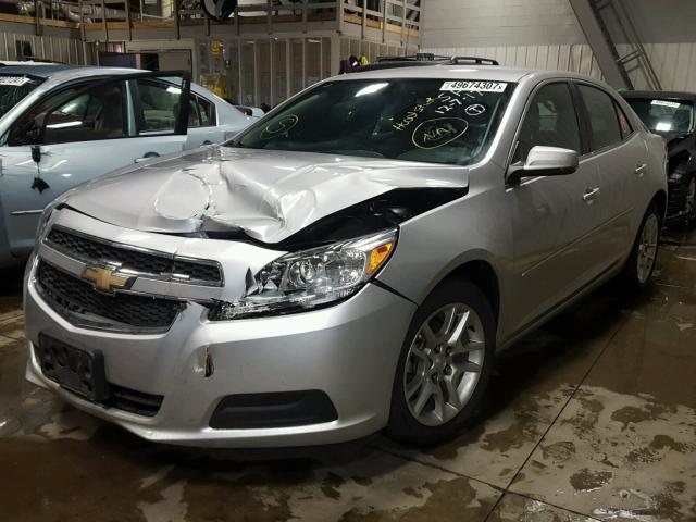 1G11C5SA0DF353672 - 2013 CHEVROLET MALIBU 1LT SILVER photo 2