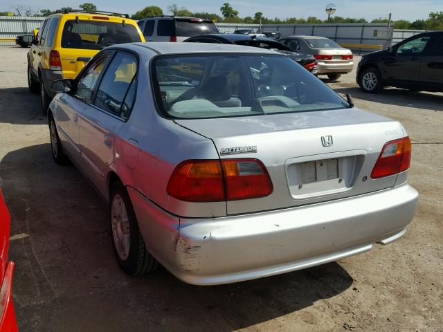 2HGEJ6613XH591941 - 1999 HONDA CIVIC BASE Gümüş foto 3