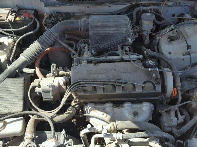 2HGEJ6613XH591941 - 1999 HONDA CIVIC BASE Gümüş foto 7