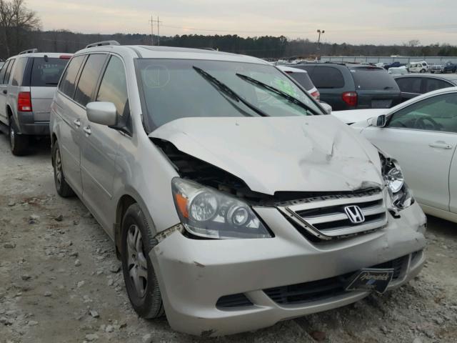 5FNRL38756B432983 - 2006 HONDA ODYSSEY EX SILVER photo 1