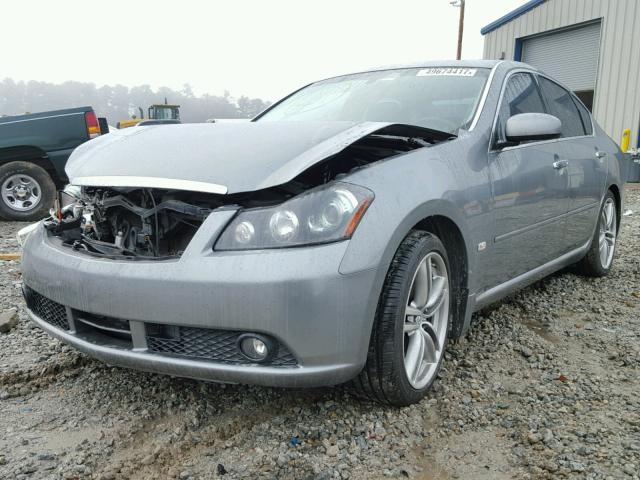 JNKAY01E56M106516 - 2006 INFINITI M35 BASE GRAY photo 2