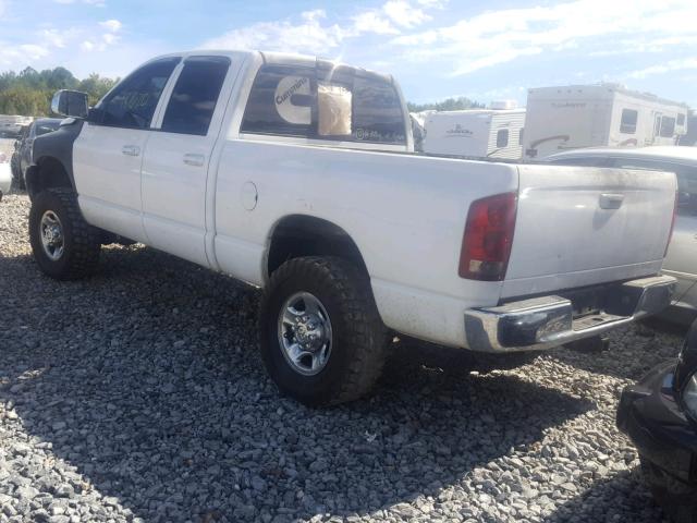 3D7KS28C25G864909 - 2005 DODGE RAM 2500 S თეთრი ფოტო 3