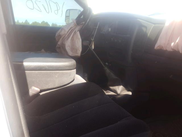 3D7KS28C25G864909 - 2005 DODGE RAM 2500 S თეთრი ფოტო 5