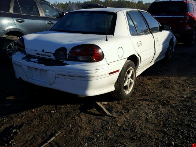 1G2NE52M9TM567930 - 1996 PONTIAC GRAND AM S WHITE photo 4