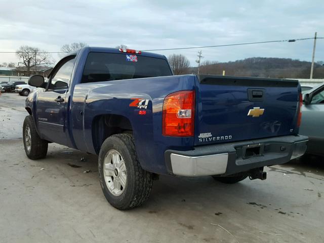 1GCNKSE00DZ103800 - 2013 CHEVROLET SILVERADO BLUE photo 3