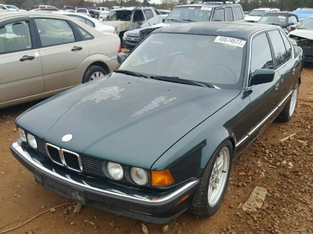 WBAGB3315LDB28083 - 1990 BMW 735 I GREEN photo 2