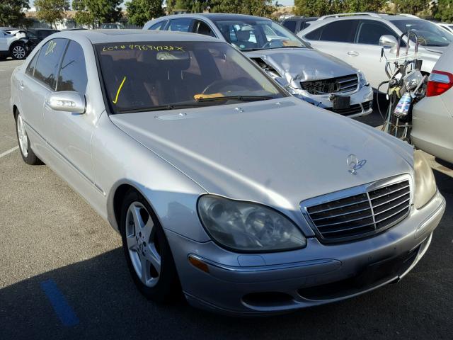 WDBNG75J84A386418 - 2004 MERCEDES-BENZ S 500 SILVER photo 1