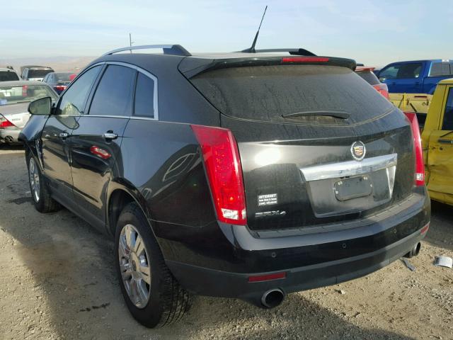 3GYFNDEY4BS555363 - 2011 CADILLAC SRX LUXURY BLACK photo 3