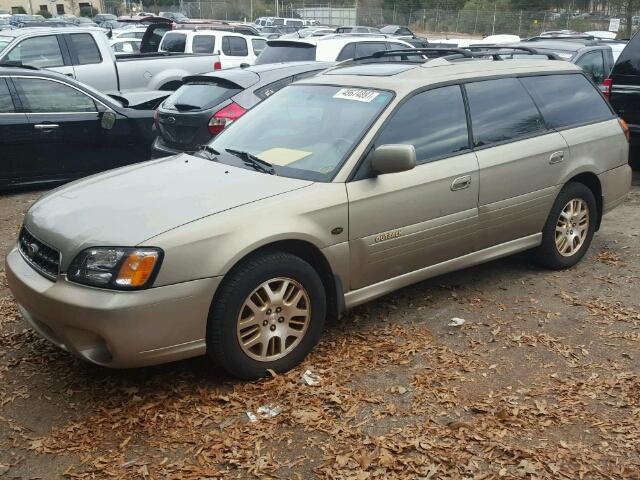 4S3BH806337615030 - 2003 SUBARU LEGACY OUT TAN photo 2