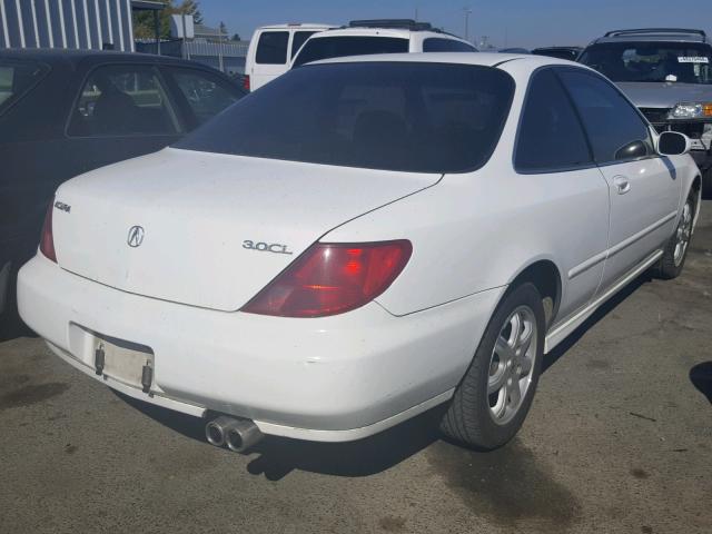 19UYA2257WL004530 - 1998 ACURA 3.0CL WHITE photo 4