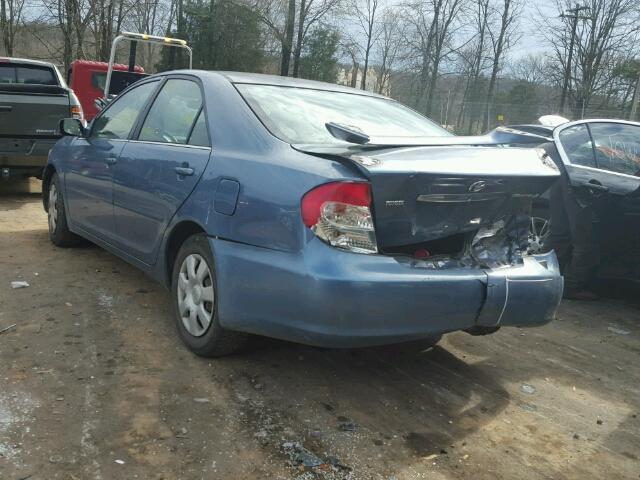 4T1BE32K73U679719 - 2003 TOYOTA CAMRY LE BLUE photo 3